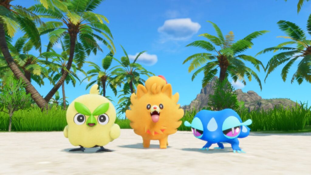 Pokémon Winds and Waves starters