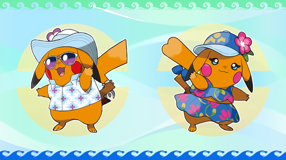 Pokémon Windychu and Wavychu
