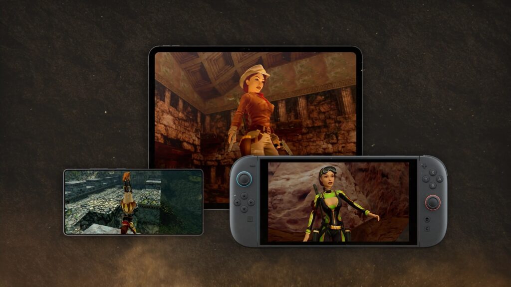 Tomb Raider I-III Remastered op mobiele apparaten en Switch 2