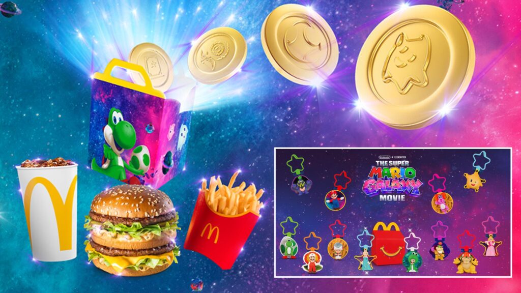 super mario galaxy movie mcdonalds