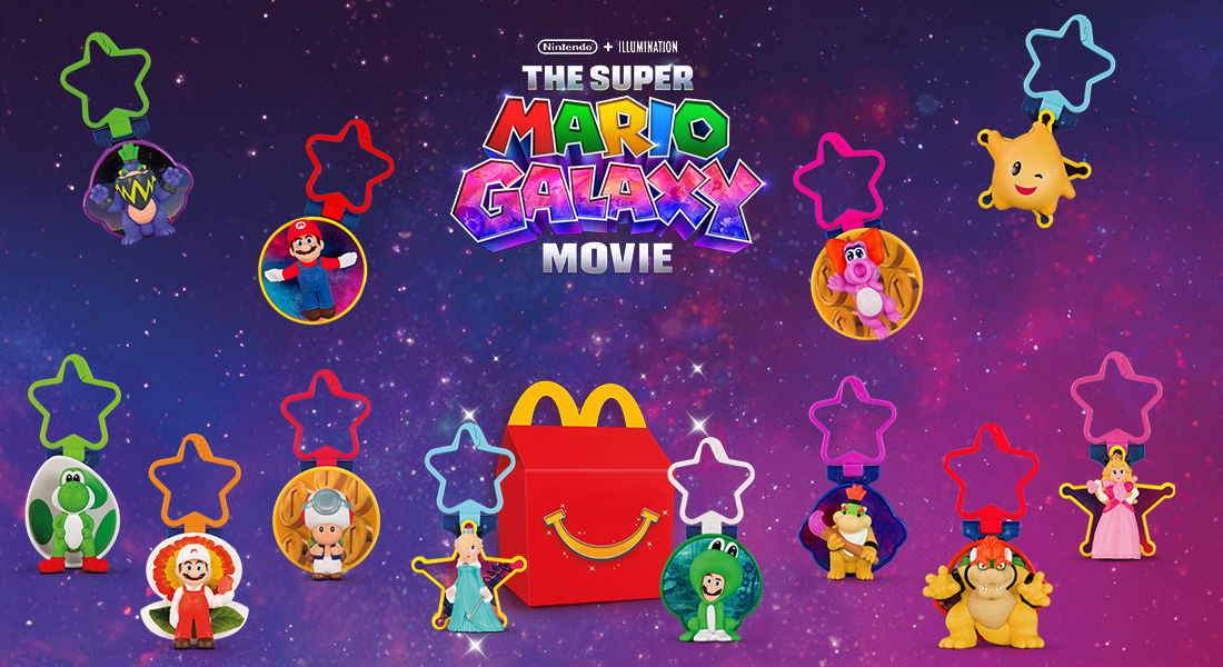 Nu Bij McDonald s Super Mario Galaxy Movie Sleutelhangers Gouden nu-bij-mcdonald-s-super-mario-galaxy-movie-sleutelhangers-gouden