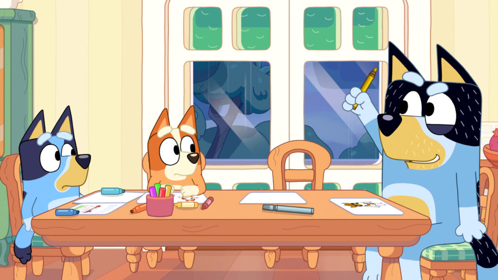 Bluey Quest for the Gold Pen