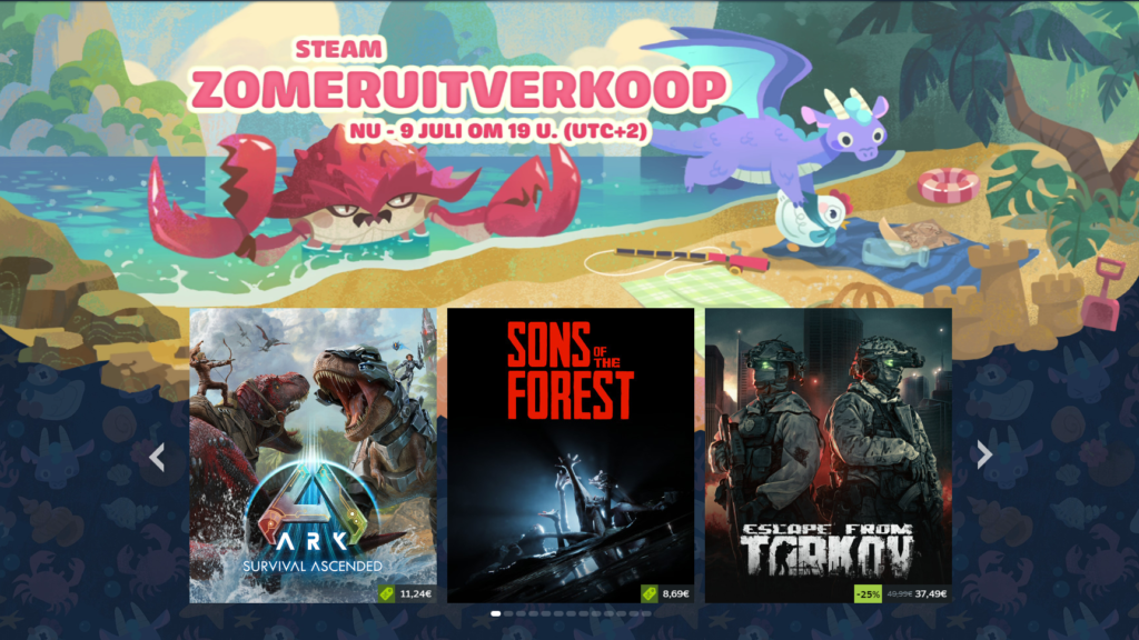 Steam Zomeruitverkoop