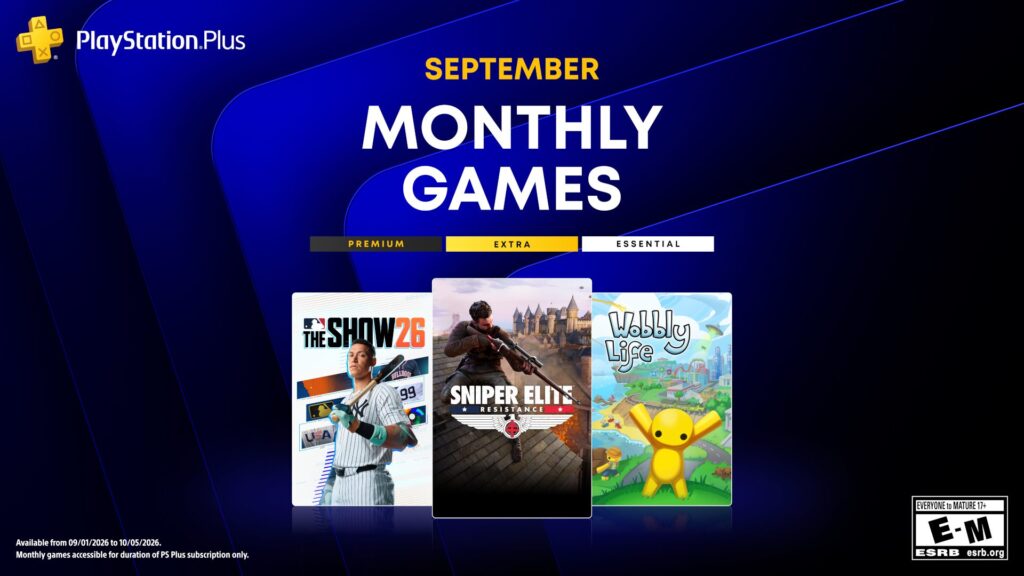 PlayStation Plus games september 2026